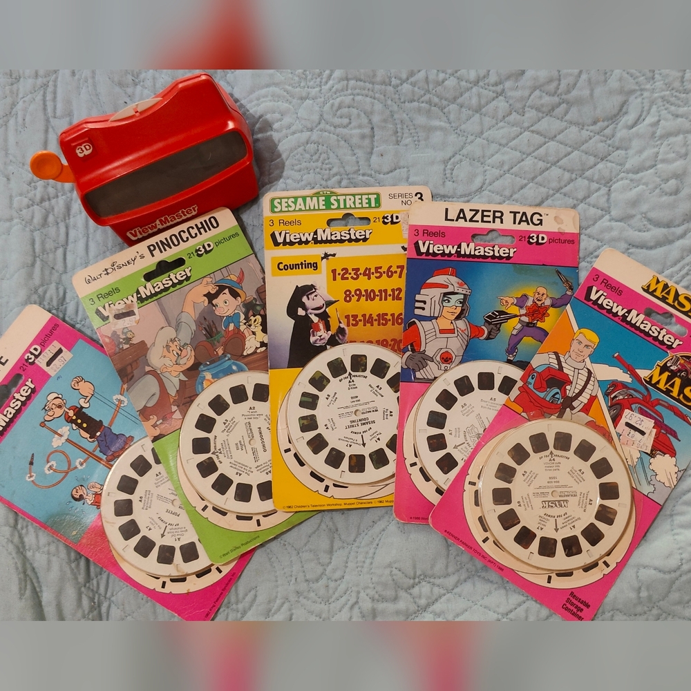 View-Master 3D Viewer with Reels
